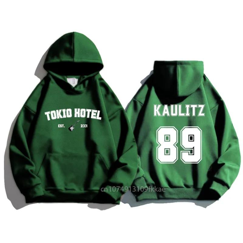 

Толстовка Tokio Hotel Unisex Cotton Hoodie Kaulitz Fashion Fleece Luxury Hooded Sweatshirt Однотонний Зимовий Осінній Принт Чоловічий Жіночий Пуловер 3XL