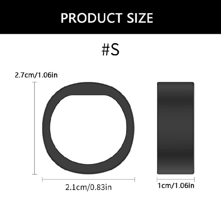 Silicone Rings Shield Case for RingConn Gen 2 Intelligent Rings Flexible Skin Friendly Sweatproof Scratch Resistant 8pcs