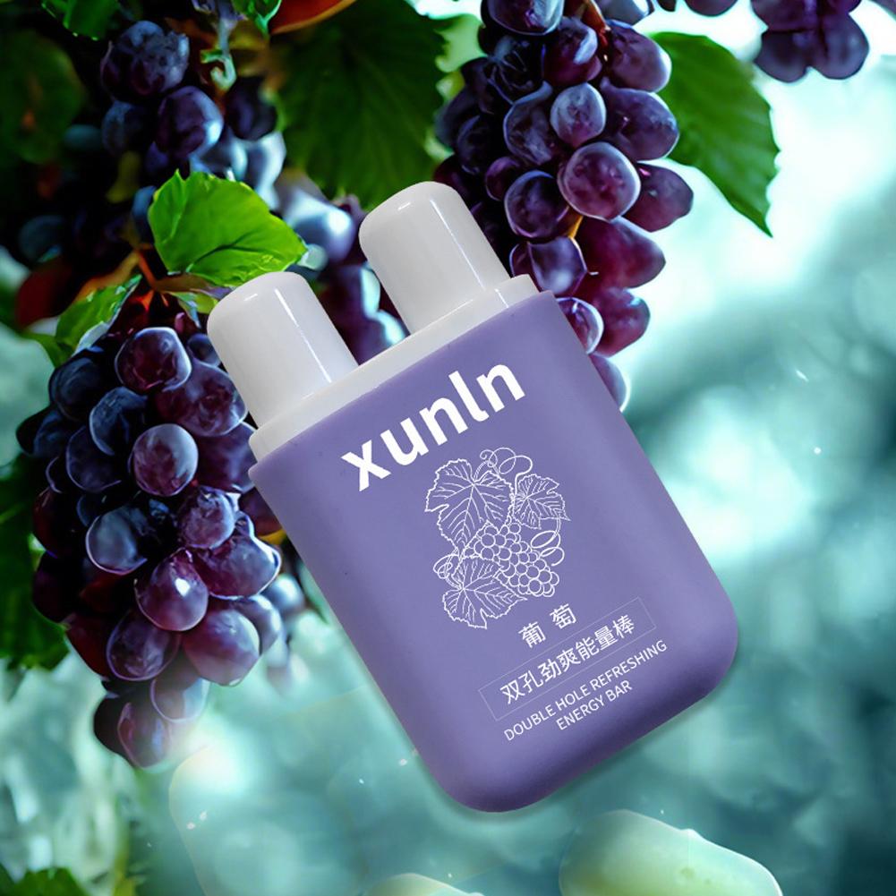 Odorant Double Hole Energizing Energy Bar Aromatherapy Nasal Inhaler Vapors Stick Stimulating Scent Prevent Sleepiness