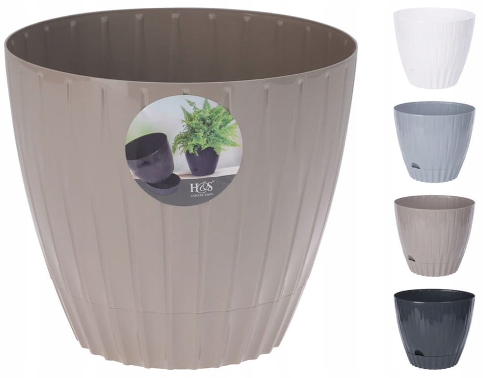 Flowerpot cover 145x13cm Stylish and practical with a removable bottom