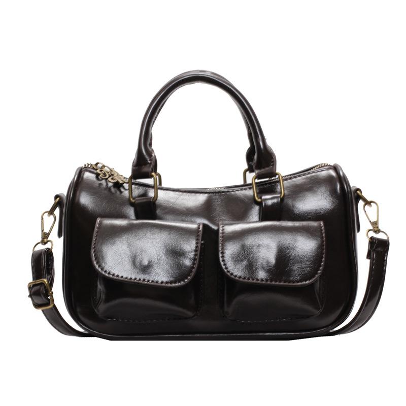 

Bag Women s New Casual Shoulder Messenger Bag Women s Handbag темно-коричневого