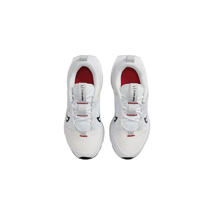 Nike Air Max INTRLK Cushioning, Wear Resistant Low Top Kids Lifestyle Shoes White Black Children Aged 3 7 Years Old DC9289-100