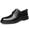 Men's Shoes Casual Leather Shoes Men Oxfords Fashion Brand Tooling Man Business Comfortable Design Lace up Black Dress Footwear