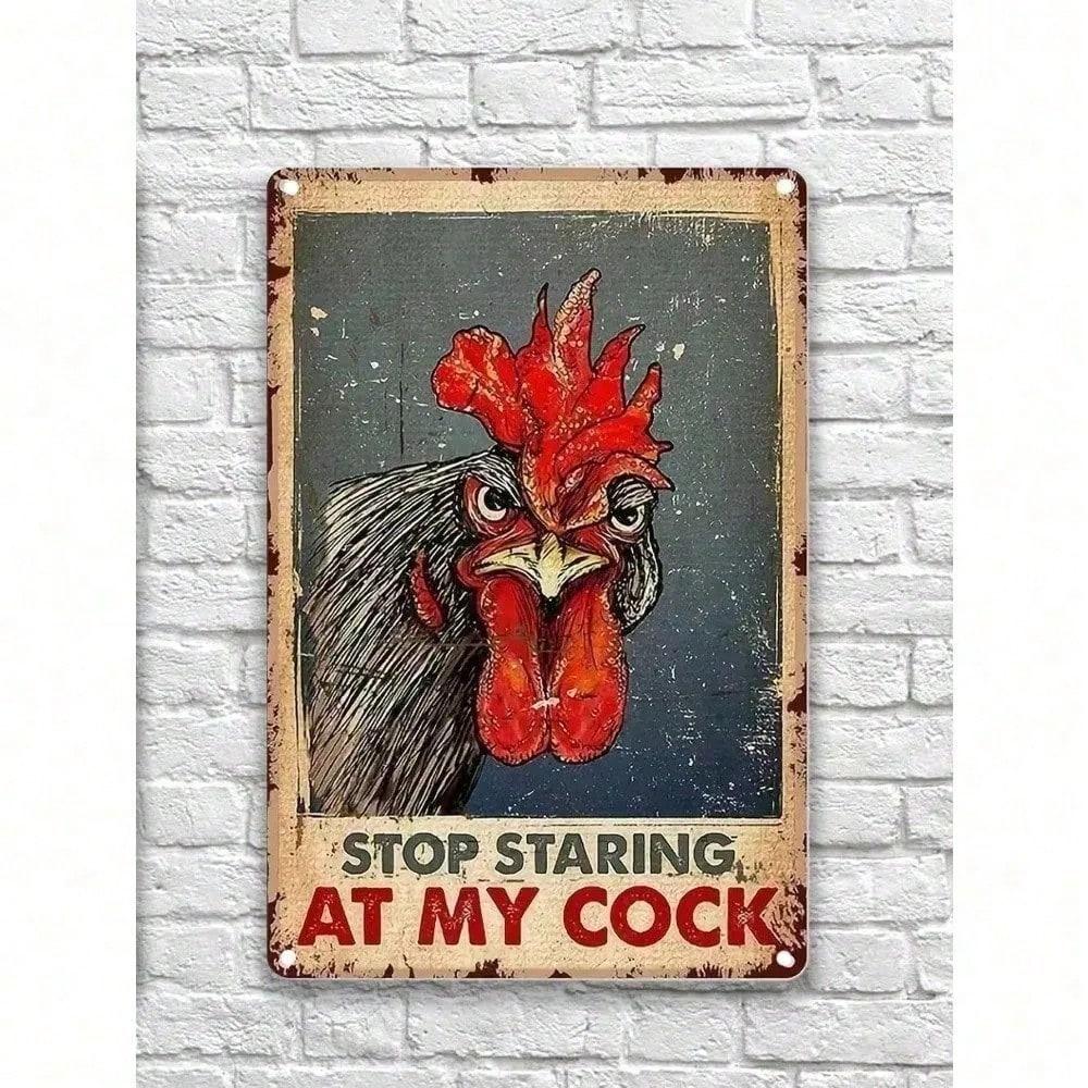 Retro Metal Tin Sign Poster, Modern Home Wall Art Decor