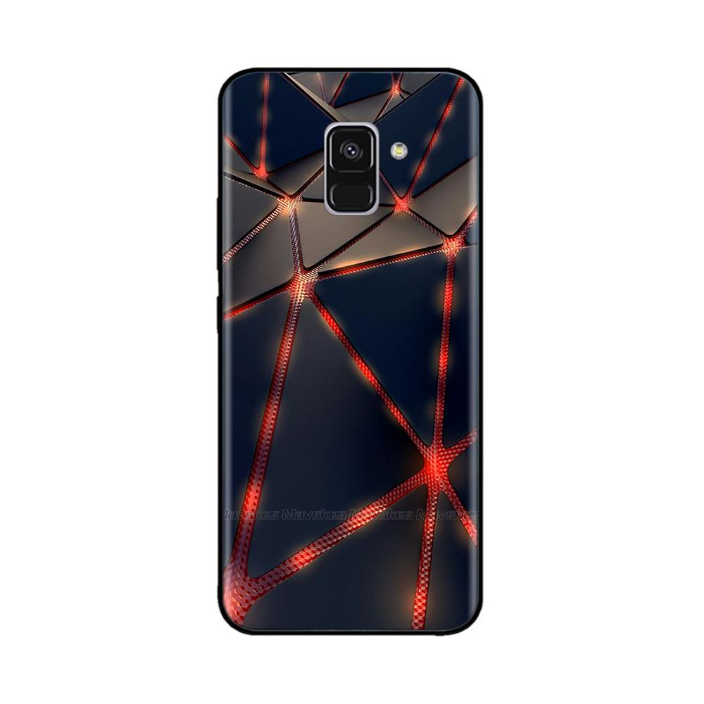Für Samsung Galaxy A8 2018 Hülle Weiche TPU Handy Rückseite Für Samsung A8 Plus 2018 A730 Cover GalaxyA8 A 8 Silikon Stoßstange Hülle