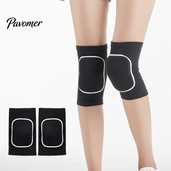 Men Women Knee Brace 2Pcs Sports Pads with EVA Foam, Breathable Anti-Collision Protector, Ergonomic Guard for Dance Volleyball Football Yoga