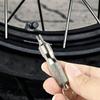 Auto Truck Bicycle Wheel Repair Screwdriver Tire Repair Tool Stem Puller Stainless Steel Keychain Valve Removal Tool