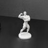 Figurina Bodybuilder Maschile Posa Bicipiti Alto Davanti Stampata 3D, Figura Uomo Muscoloso, Figurina Decorativa Sportiva per Esercizio, Souvenir Decorazione Collezionabili