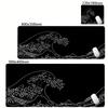 Anime Deskmat Japan Great Waves Large Mouse Pad Desktop Accessories Mousepad Gamer Desk Mat Game Mats Gaming Mause Office Pads