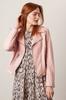 Women's Genuine Lambskin Leather Jacket Biker Motorcycle Handmade Stylish Casual