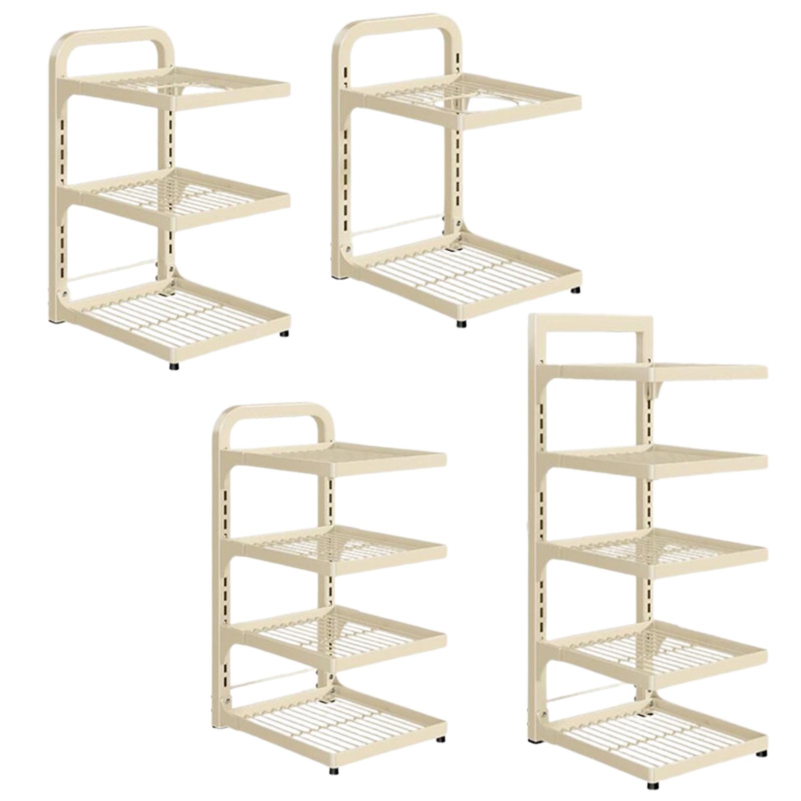 Настенная полка для кастрюль и сковородок, Экономичная подставка для кастрюль, Органайзер для кастрюль и сковородок 2 Tier