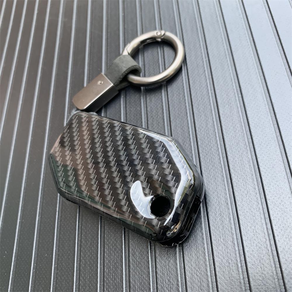 Carbon Key Cover Shell Fob Case Skin Holder For BMW Motorcycle F750GS F850GS K1600GT R1200GS LC ADV R1250GS ADV