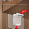 Nail-Free Adjustable Cabinet Partition Bracket and Storage Rack