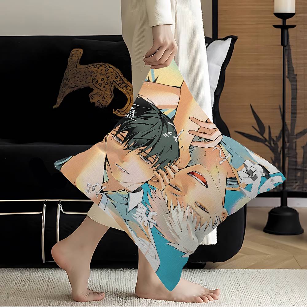 Anime The Summer Hikaru Died Cushion Cover Pillow Cover Decor Pillowcase Printed Cushion Case For Couch