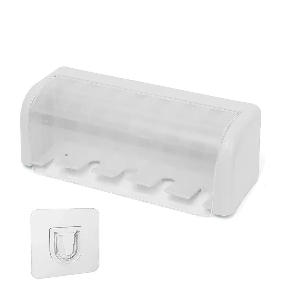 Plastic Toothbrush Storage Rack Wall Mounted Toothbrush Rack  Storage Rack