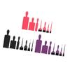 7pcs Hair Dye Tool Set Balayage Board Coloring Brush Hair Highlighting Paddle Brush Tools Hair Salon