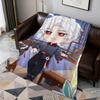 chibi Sylus Xavier Love and Deepspace Flannel soft warm plush blanket sofa living room pet hogar bedroom gift home Car portable