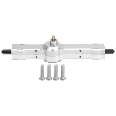 127MM Aluminium Alloy Rear Bridge Axle Assembly Accessory for WPL D12 110 RC Truck PartSilver B