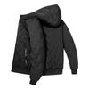 Men's Autumn/Winter Hooded Cotton Jacket - Casual, Warm, Plus Velvet