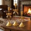 Electroplated Candle Stands Vintage Candlestick Holder Centerpiece Decorative Stand  Dinning Table