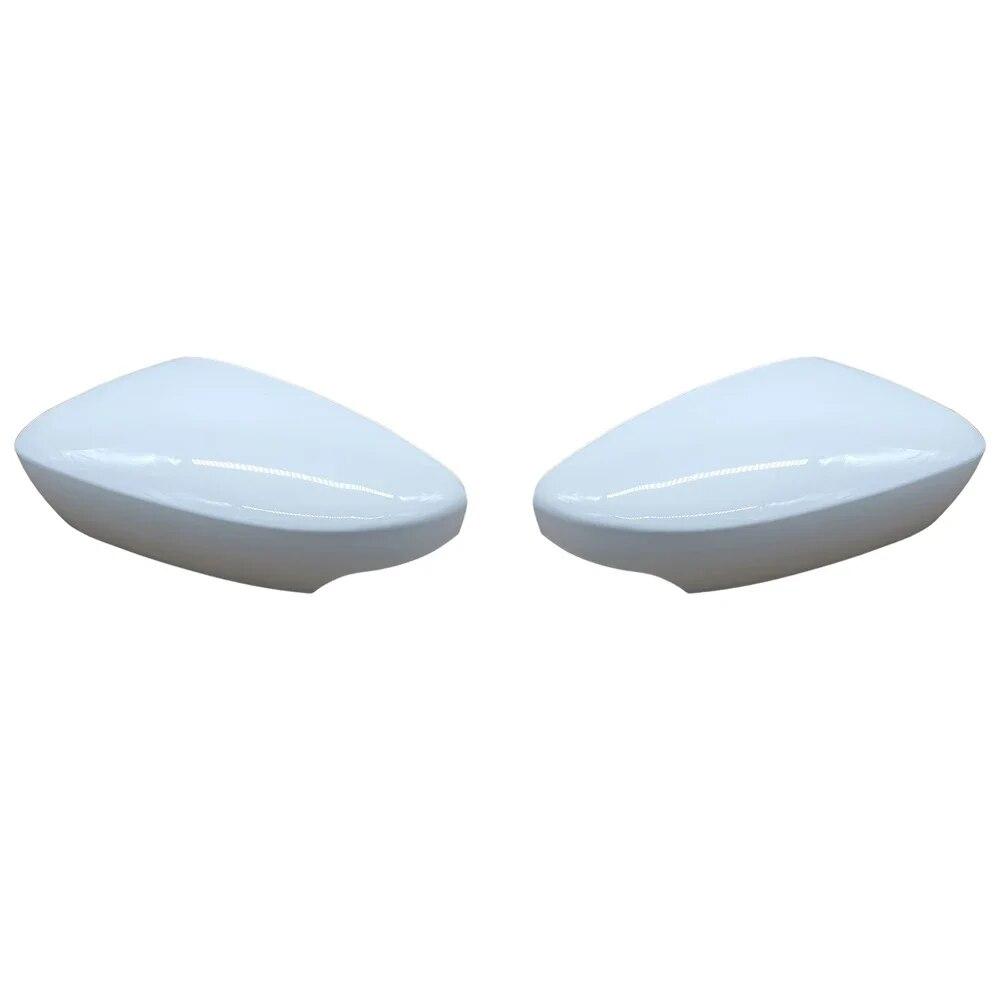 For Skoda Fabia 2014- Rapid 2017- Replacement Car Rearview Side Mirror Cover Wing Cap Exterior Door Rear View Case Trim