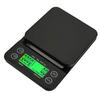 Kitchen Scale 3kg Capacity 0.1g Accuracy Digital Display Timer for Food Tea Coffee