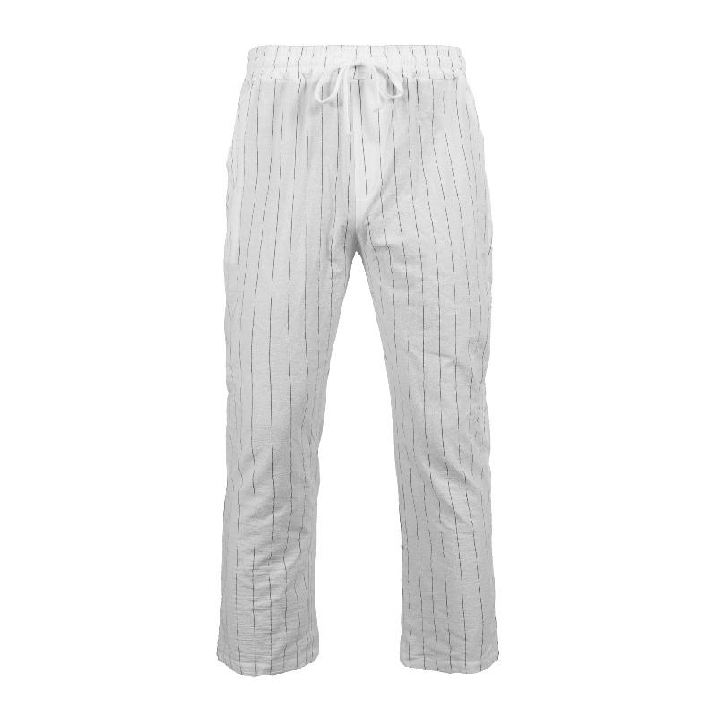 2026 casual versatile striped cotton-linen loose breathable fashion sports men's pants