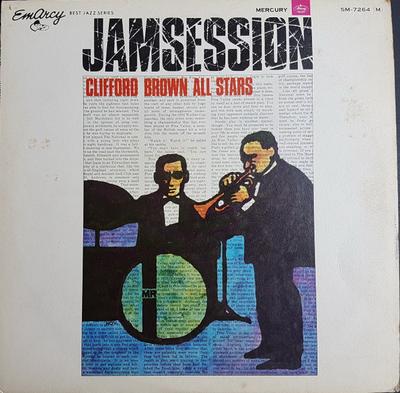 LP Record CLIFFORD BROWN  Jam Session SM7264 MERCURY 1967 Japan Jazz Used