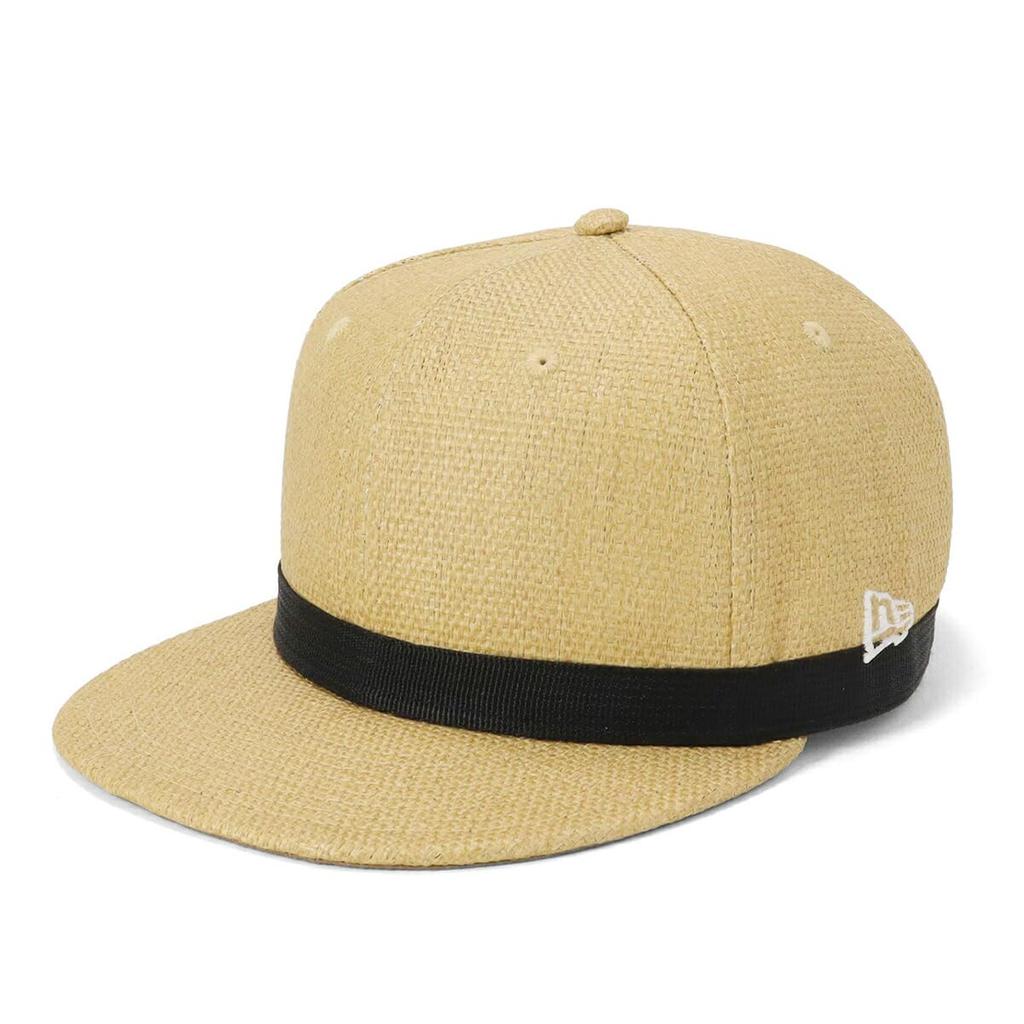 [New Era] New Era Cap 9FIFTY 14693335 NER36C8375 Natural Beige ML Paper ONSPOTZ Exclusive Men's Women's Hat 950 New Era Deep BB Cap UV Protection for