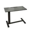 Adjustable Double-Sided Folding Bedside Table with Pneumatic Lift for Sofa or Office Use