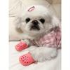 2pcs/1pair Mini Porous Shoes Classic Design Cats And Dogs Pet Photography Accessories Cute And Fun Toys For Small Pets Puppy Shoes Cartoon