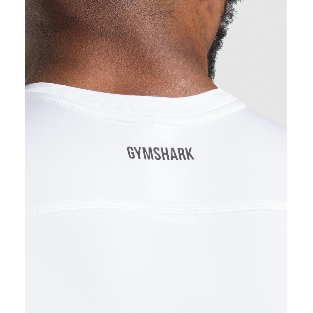 Gymshark Element Tank White A2c4u Wb57