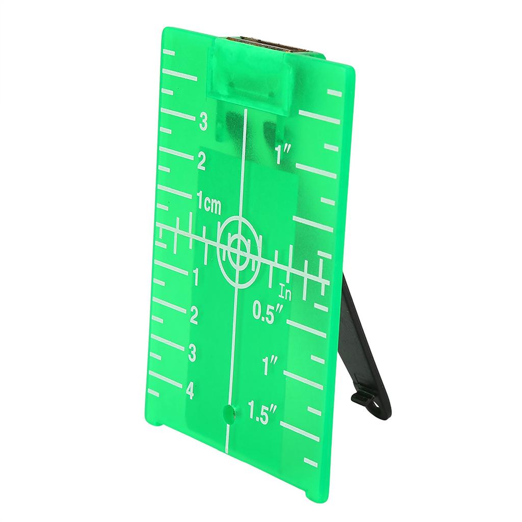 Piastra Bersaglio Livella Laser Piastra Bersaglio Magnetica con Gamba per Livella Laser a Linea Doppia Scala Piastra Bersaglio Magnetica