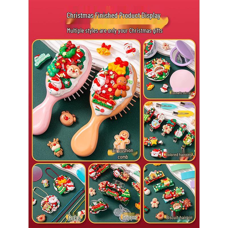 Handmade Christmas DIY Art Pack for Kids: Kindergarten & Primary School, Ideal for Girls Aged 6+
