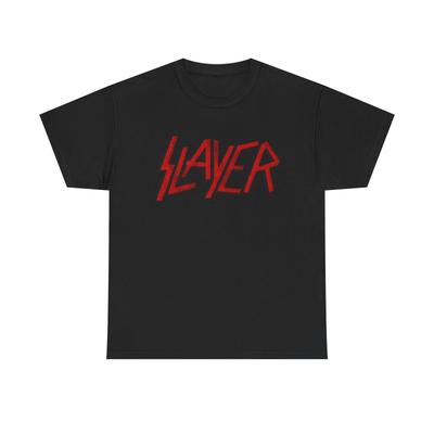 Koszulka Slayer, Koszulka Unisex Slayer z Ciężkiej Bawełny