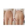 Flesh-Colored Butt-Lifting Glossy Shark Pants - Women's Autumn/Winter Velvet Nine-Point Leggings