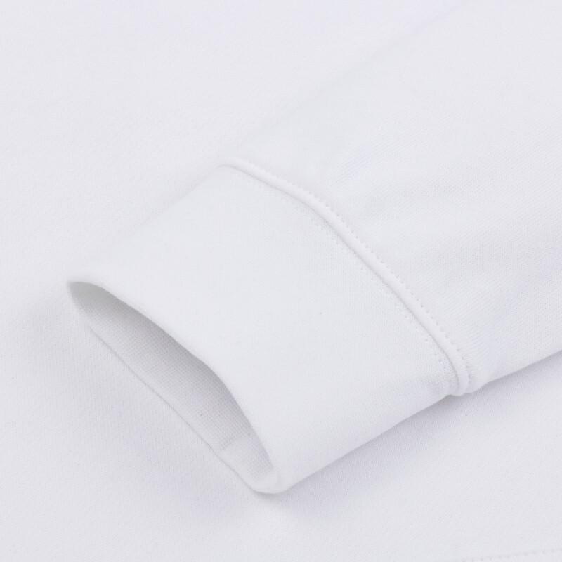 Emporio Armani Ss22 Letter Print Hooded Pullover Long Sleeve Sweatshirt Men Sweatshirt White 3LPM61-PJEQZ-1100