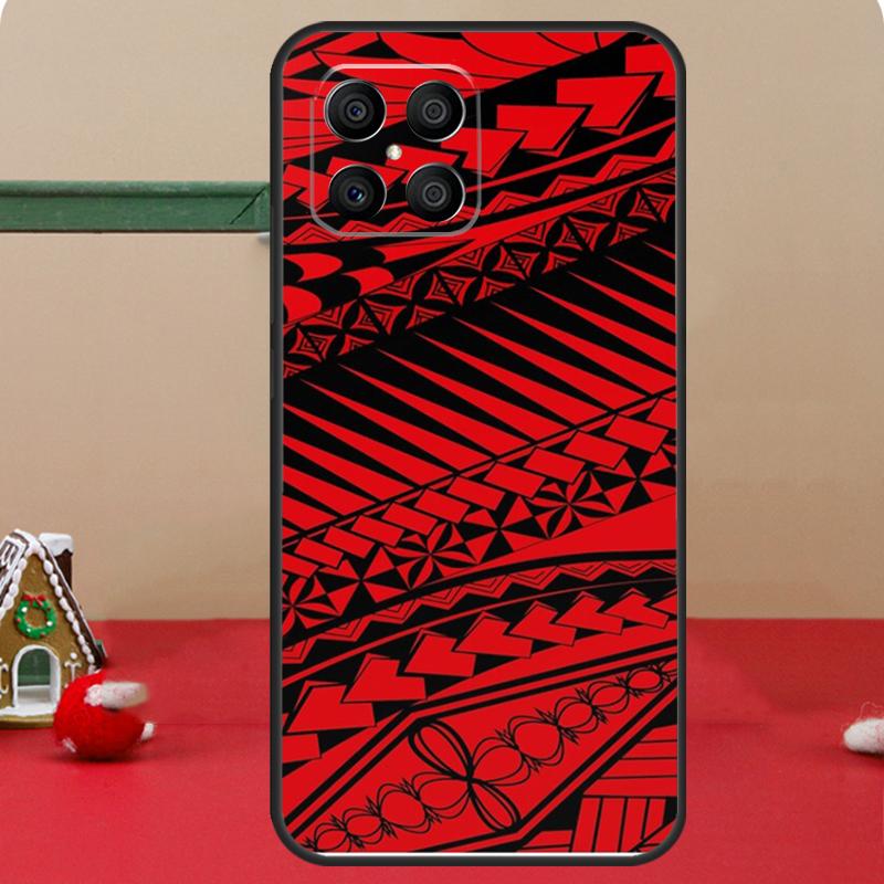 Polynesian Mix Case For Honor Magic 6 7 8 Pro Honor 400 200 70 90 Lite X8c X8b X9a X9b X9c X9d Win RT Cover