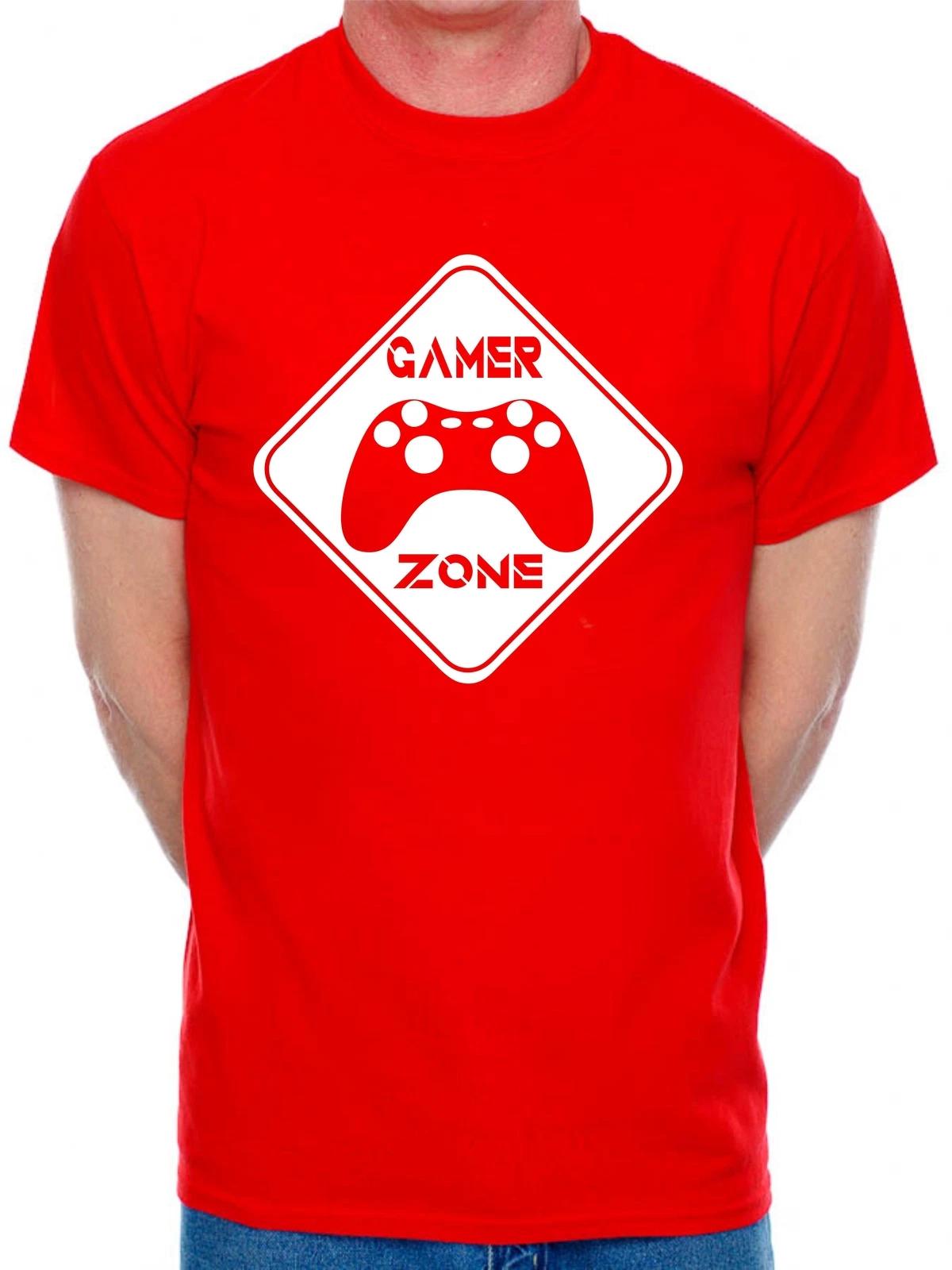 Gamer Zone Funny Gift Gamer X-Box Retro Mens T-Shirt Gaming T-Shirt Slogan S