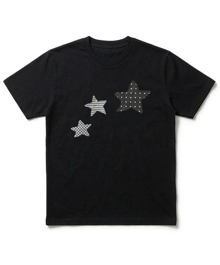 NTBC Dot On Star Graphic Short Sleeve T-Shirt_2 Colors