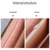 Korean Style Single Zipper Women'S Extra Large Capacity Long Wallet, Patchwork Coin Purse, Phone Bag, Fashionable And Versatile