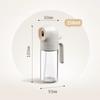Cooking Oil Sprayer, Refillable Glass Olive Oil Spray Bottle, Leak-Proof Oil Spray Pot for Baking and Roasting, 180/250ml