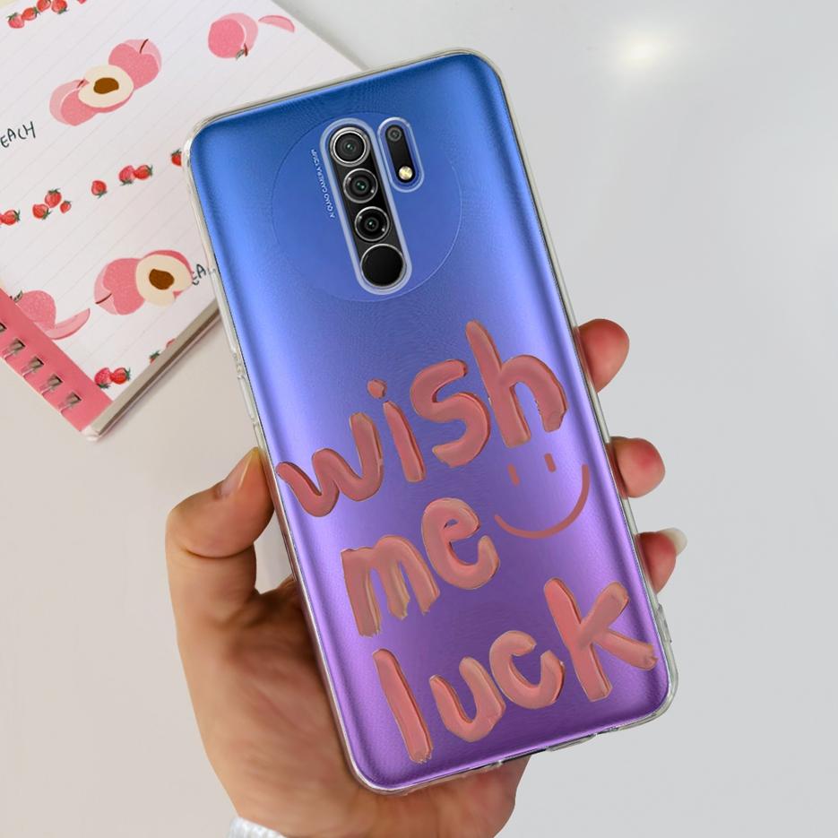 For Xiaomi Redmi 9 Case Stylish Painted Fundas 6.53'' Soft Silicone Phone Case For Xiaomi Redmi 9 Prime Redmi9 Back Cover Bumper