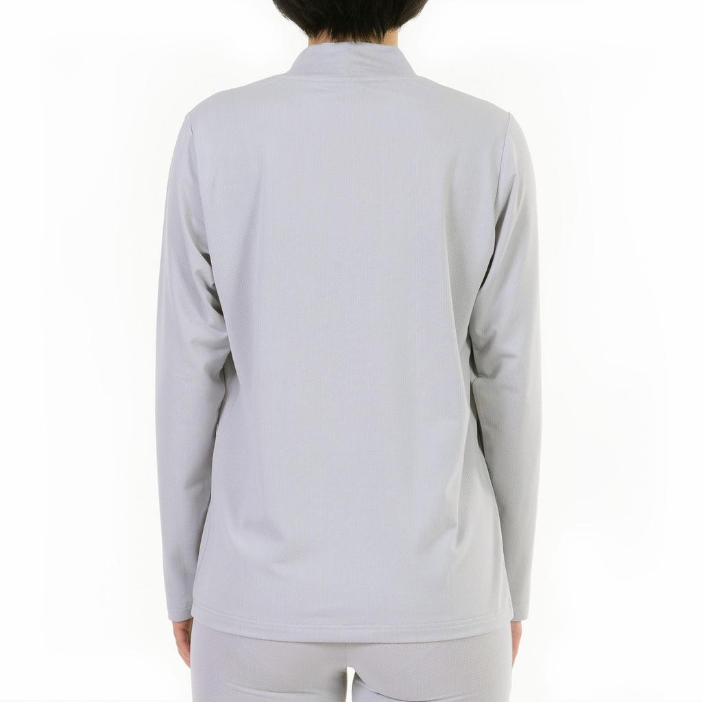 Millet Crew Long Sleeve Hiking Silver Size XL Women's Anti-Insect Innerwear, MIV02016, (New Logo),