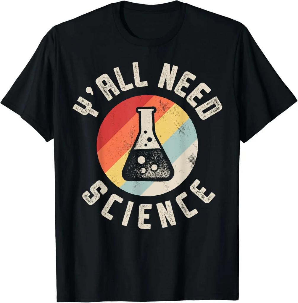 Fun Science Teacher Gifts Chemistry Biology Physics Professor Student TShirt Print Clothing Harajuku Streetwear Women's Clothing
