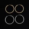 Women's Luxury Tennis Chain Cubic Zirconia Ring Earrings