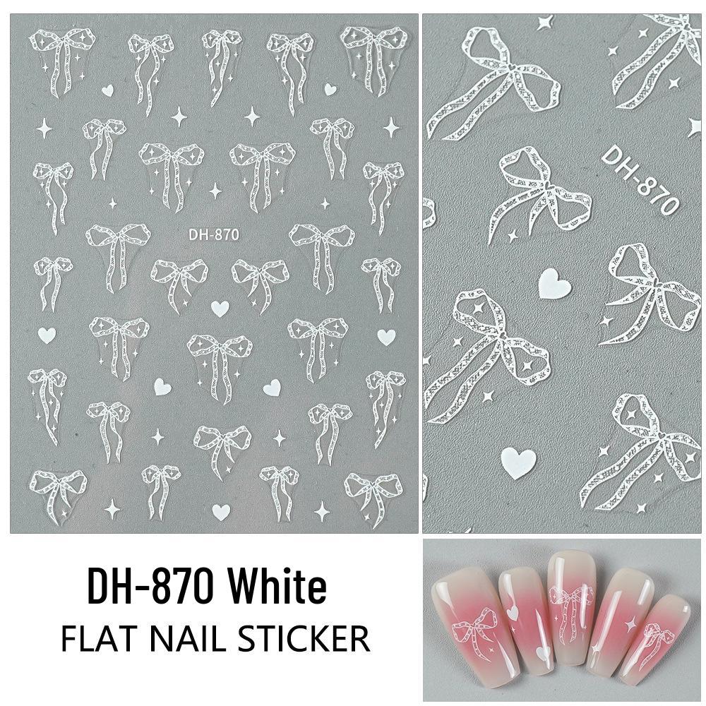 Redanco 3D Cartoon Bow Nail Stickers DH-870