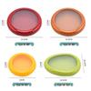 Silicone Film Seal Mini Fridge Storage Box for Avocado & Lemon