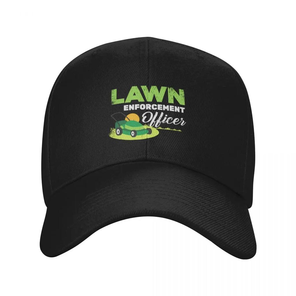 Lawn EnforceUnisext Officer Baseball Cap Unisexs big size hat cute Hat Luxury Brand Women Beach Fashion Unisexs