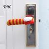 Christmas Party Home Decor Knitted Doorknob Covers, Santa Reindeer Decor, Anti?Slip Protector Sleeves, Door Holiday Decoration Supplies Handle